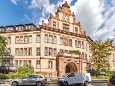 Exklusives Wohnen in erstklassiger Lage von Leipzig - 5-Zimmer-Wohnung mit Garten auf zwei Etagen