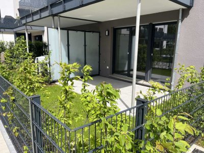 Wieder verfügbar! 2-Zimmerwohnung im EG mit 2 Terrassen nach Osten und Westen