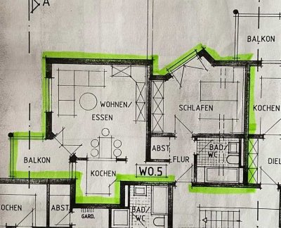 Schöne 2-Zimmer-Wohnung in Herbolzheim - Wehrlestraße