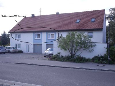 3-Zimmer-Wohnung mit Dachterrasse, Garage und Stellplatz – Ruhige Lage in Merching