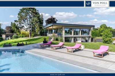 Exklusive Villa mit Gästehaus und Pool auf einem einmaligen Grundstück