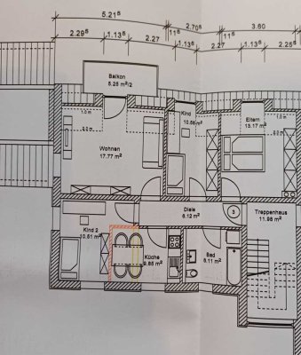 Sanierte 4-Zimmer-Wohnung mit Küche und Bad in Pfeffenhausen