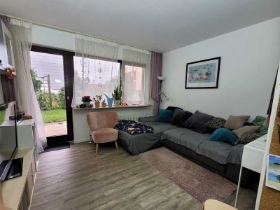 Ruhige Zwei-Zimmer-Wohnung mit großer überdachter SW-Terrasse in ES-Wäldenbronn