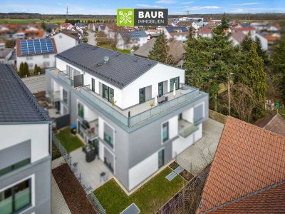 " Junge Barrierefreie Neubauwohnung mit Dachterrasse und 2 Stellplätze aus dem Jahr 2019