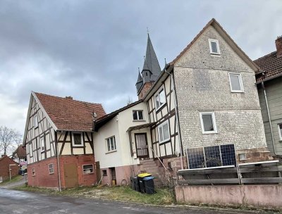 Einfamilienhaus im Zentrum von Haunetal-Odensachsen // Brandschaden