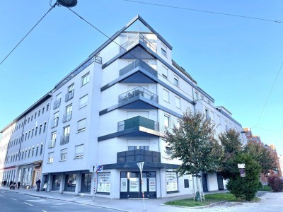 Wohnen in Floridsdorf – 1-Zimmer-Wohnung mit Balkon und Garage Nähe Shopping City Nord &amp; Klink Floridsdorf