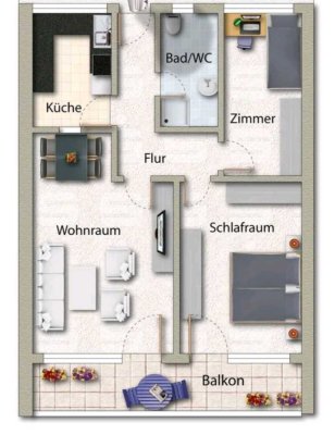 Wohnung zu vermieten