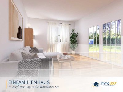 Modernes Effizienzhaus in Seenähe