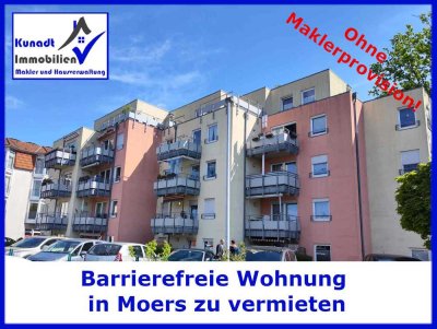 Barrierefreie Seniorenmietwohnung in Moers neben der AWO