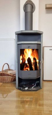 Haus mit Kamin und guten Energiewerten