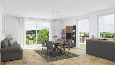 [RESERVIERT] *NEUBAU* helle und wunderschöne 2-Zi.-Whg mit Balkon