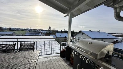 Charmante Dachgeschosswohnung mit Panoramablick in Mitterfels–großzügig, modern und energieeffizient