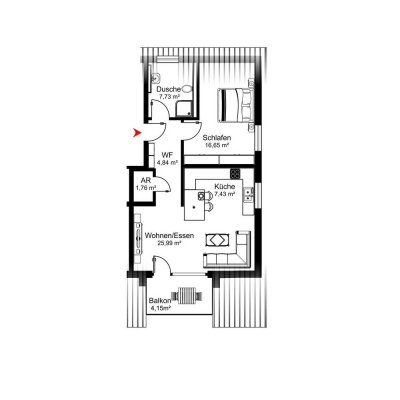 F&D | Wohnung 15 - Haus 2