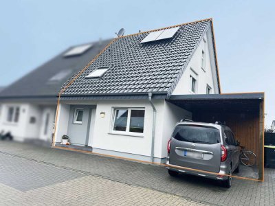 Wenn sich ein Neubau nicht rechnet! DHH mit Carport in Greven-Reckenfeld!