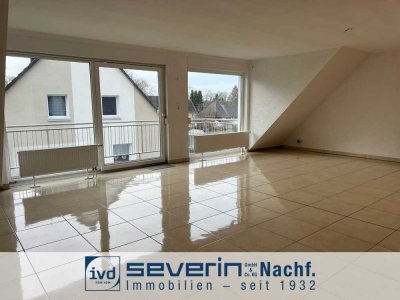 Attraktive Maisonette-Wohnung mit Kaminofen und Balkon in ruhiger Lage