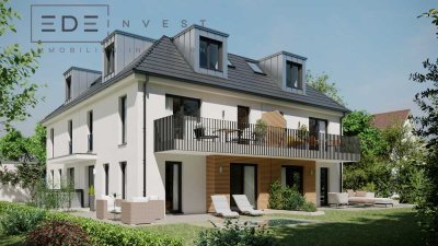 Provisionsfrei, individuelle Doppelhaushälfte im Neubau-Quattrohaus, nah am ÖPNV