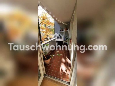 Tauschwohnung: Gut geschnittene Wohnung mit Balkon und Blick in Grünanlage