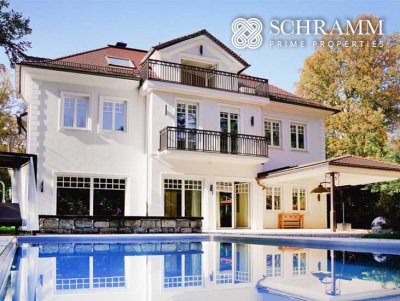 Exklusive Villa mit grüner Oase an der Isar