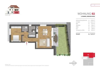 Gartenwohnung in Bad Wörishofen - Modernität trifft auf gefördertes Effizienzhaus 40!