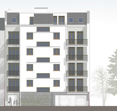 exklusiver Neubau 4 Zimmer Maisonette-Wohnung mit 2 Balkonen und Loggia