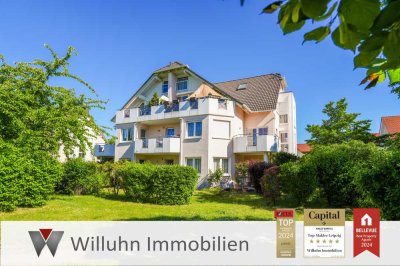 Familienwohnung | Süd-Balkon | Stellplatz | 5 Min bis Cospudener See