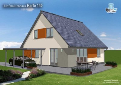 Direkt vor den Toren Rostocks - Massivhaus auf super Randgrundstück!!!