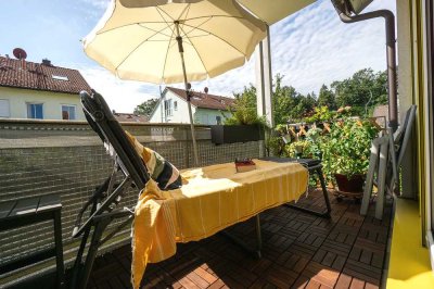 Schöne 3- Zimmer-Wohnung mit Südbalkon in ruhiger Wasserburger Wohnlage!