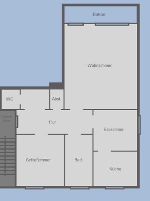 Helle 2,5 Zimmer Wohnung mit Balkon in Rheinberg