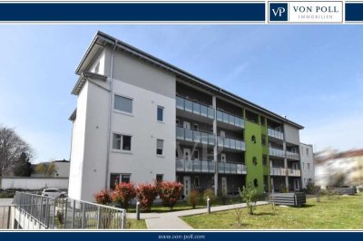 Moderne, hochwertige und barrierefreie 2-Zimmer-Wohnung mit Aufzug, Balkon und Tiefgaragenstellplatz