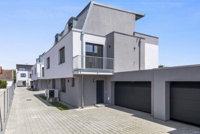 Familiengerechte Einfamilienhäuser komplett in ZIEGEL-Massivbauweise - mit Doppelgarage und schöner Dachterrasse mit Aussicht!