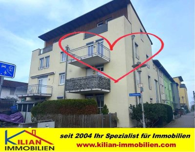 KILIAN IMMOBILIEN!  TOP 2 ZI. WHG. AUS 2002 MIT 51 M² WFL. UND BALKON IN HIP!  EBK * STELLPLATZ !