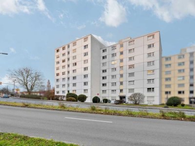 Schöne vermietete 1-Zimmer-Wohnung mit großer Loggia und Tiefgaragenstellplatz in Oberasbach