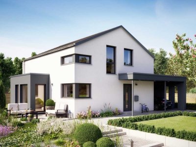 Eigenheim mit Home-Office oder Gästezimmer? Jetzt loslegen in Neuhausen. Euer Living Haus.