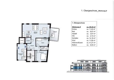 Toller Grundriss mit toller Ausstattung: Neubauwohnung in Bochum-Weitmar zum Genießen.