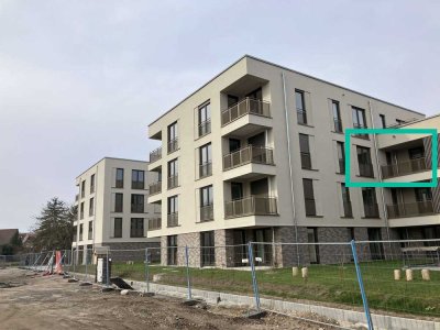 Neubau-Erstbezug: Drei-Zimmer-Wohnung mit Balkon