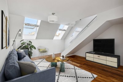 Moderne Penthouse-Wohnung mit freiem Ausblick und Privatsphäre