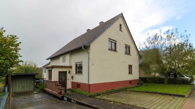 Solides Einfamilienhaus mit Potenzial in beliebter Wohnlage von Rückers