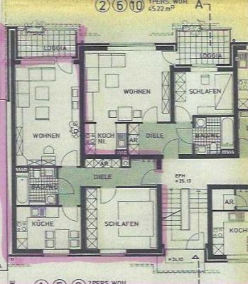 Ansprechende und gepflegte 2-Raum-Wohnung mit Balkon in Duisburg