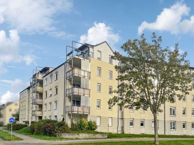 Langjährig vermietete 2-Zimmer-Wohnung mit Tiefgaragenstellplatz in Leipzig Probstheida