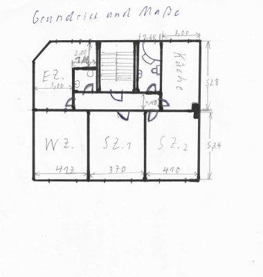 Lichtdurchflutete 4 Zimmer- Wohnung in Essen Holsterhausen, provisionsfrei