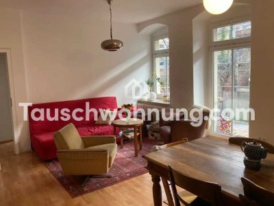 Tauschwohnung: Tausche 3-Raum Wohnung mit Garten gegen 4-Raum (mit Garten)