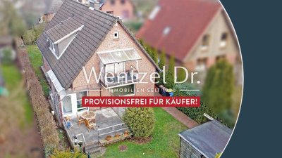 PROVISIONSFREI für Käufer – Einfamilienhaus mit Einliegerwohnung in Zentrumsnähe von Glinde