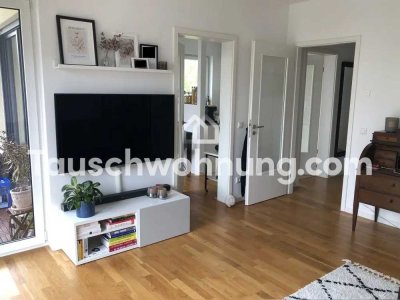 Tauschwohnung: Barrierefreie helle Wohnung 3-Zimmer mit Parkblick