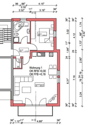 Schöne, geräumige zwei ZimmerEG oder DG Wohnung in Straß bei Nersingen, Neu-Ulm (Kreis)