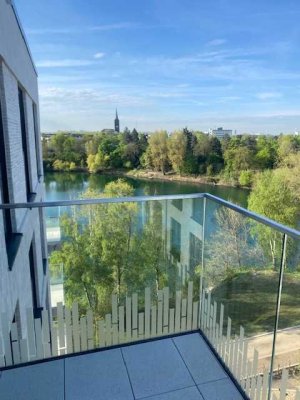 Neues Penthouse in 1. Reihe zum Albertussee inkl. eleganter Einbauküche