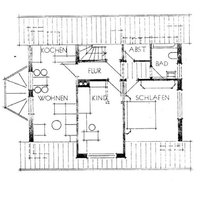 Erstbezug nach Sanierung: 2,5-Zimmer-DG-Wohnung mit EBK und Balkon in Herdwangen