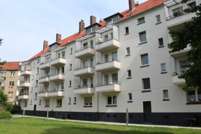 Singlewohnung mit großem Balkon in der Nähe des Bahnhofes