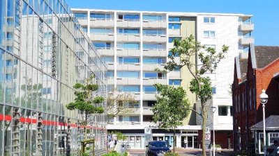 Hochwertig möblierte 2-Zimmer-Wohnung mit Balkon u. moderner Einbauküche // zentral in Westerland