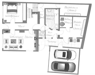 Renoviertes 8-Zimmer-Haus zu vermieten, in einer ruhigen und angenehmen Straße