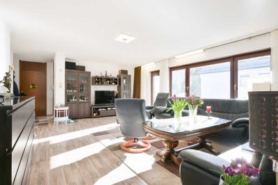 NATURNAHES WOHNEN – gepflegte 125 m² mit 4,5 Zimmer + Garage in Leo-Warmbronn – frei werdend!